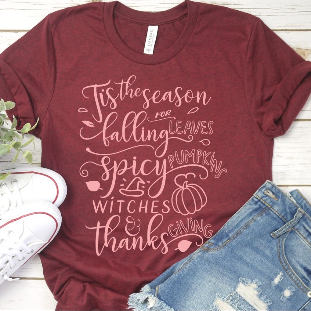 TIS THE SEASON FALL PUMPKIN SPICE THANKSGIVING